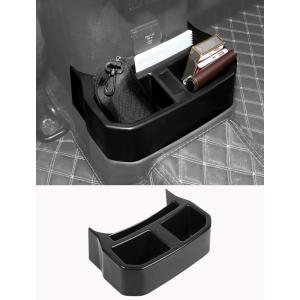imageSavadicar Rear Seat Drink Cup Holder for 20182025 Jeep Wrangler JL JLU 4XE amp Gladiator JT Backseat Floor Console Beverage Storage Solution Interior Accessories 1 PC Black