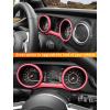 imageSavadicar Red Carbon Fiber Interior Accessories  Instrument Panel Trim Set for 20182023 Jeep Wrangler JL JLU 4XE amp Gladiator JT  Premium Texture Interior Decor Upgrade Option 3PiecePink