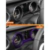 imageSavadicar Red Carbon Fiber Interior Accessories  Instrument Panel Trim Set for 20182023 Jeep Wrangler JL JLU 4XE amp Gladiator JT  Premium Texture Interior Decor Upgrade Option 3PiecePurple