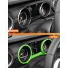 imageSavadicar Red Carbon Fiber Interior Accessories  Instrument Panel Trim Set for 20182023 Jeep Wrangler JL JLU 4XE amp Gladiator JT  Premium Texture Interior Decor Upgrade Option 3PieceGreen