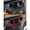 imageSavadicar Red Carbon Fiber Interior Accessories  Instrument Panel Trim Set for 20182023 Jeep Wrangler JL JLU 4XE amp Gladiator JT  Premium Texture Interior Decor Upgrade Option 3PieceRed