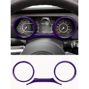 imageSavadicar Red Carbon Fiber Interior Accessories  Instrument Panel Trim Set for 20182023 Jeep Wrangler JL JLU 4XE amp Gladiator JT  Premium Texture Interior Decor Upgrade Option 3PiecePurple