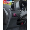 image:imageSavadicar CKT01 Billet Aluminum Control Knob Trim Sets Headlight4WDHVAC Climate Control Knob Ring Bezels Air ConditionerRadio Switch Cover for 20212025 Ford Bronco Interior Accessories PinkPink