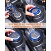 image:imageSavadicar CKT01 Billet Aluminum Control Knob Trim Sets Headlight4WDHVAC Climate Control Knob Ring Bezels Air ConditionerRadio Switch Cover for 20212025 Ford Bronco Interior Accessories PinkBlue