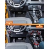 image:imageSavadicar CKT01 Billet Aluminum Control Knob Trim Sets Headlight4WDHVAC Climate Control Knob Ring Bezels Air ConditionerRadio Switch Cover for 20212025 Ford Bronco Interior Accessories PinkRed