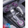 image:imageSavadicar CKT01 Billet Aluminum Control Knob Trim Sets Headlight4WDHVAC Climate Control Knob Ring Bezels Air ConditionerRadio Switch Cover for 20212025 Ford Bronco Interior Accessories PinkPurple