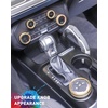 image:imageSavadicar CKT01 Billet Aluminum Control Knob Trim Sets Headlight4WDHVAC Climate Control Knob Ring Bezels Air ConditionerRadio Switch Cover for 20212025 Ford Bronco Interior Accessories PinkGold