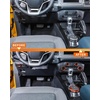 image:imageSavadicar CKT01 Billet Aluminum Control Knob Trim Sets Headlight4WDHVAC Climate Control Knob Ring Bezels Air ConditionerRadio Switch Cover for 20212025 Ford Bronco Interior Accessories PinkOrange