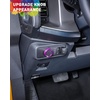 image:imageSavadicar CKT01 Billet Aluminum Control Knob Trim Sets Headlight4WDHVAC Climate Control Knob Ring Bezels Air ConditionerRadio Switch Cover for 20212025 Ford Bronco Interior Accessories PinkPurple