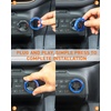 image:imageSavadicar CKT01 Billet Aluminum Control Knob Trim Sets Headlight4WDHVAC Climate Control Knob Ring Bezels Air ConditionerRadio Switch Cover for 20212025 Ford Bronco Interior Accessories PinkBlue